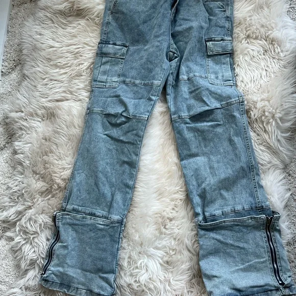 Stylish Blue Women's Jeans - Picture 4 of 4